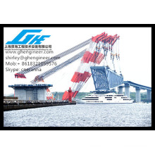 Offshore Construction Barge Floating Crane